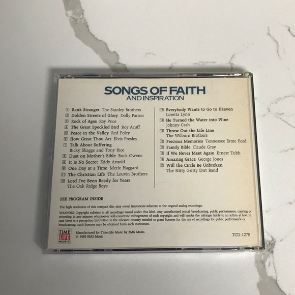 Time Life Songs of Faith and Inspiration Music CD - Picture 2 of 3